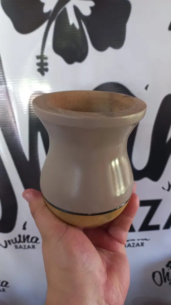 Mate de madera imbuia