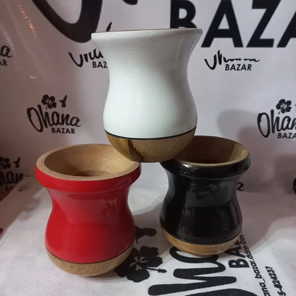 Mate de madera imbuia