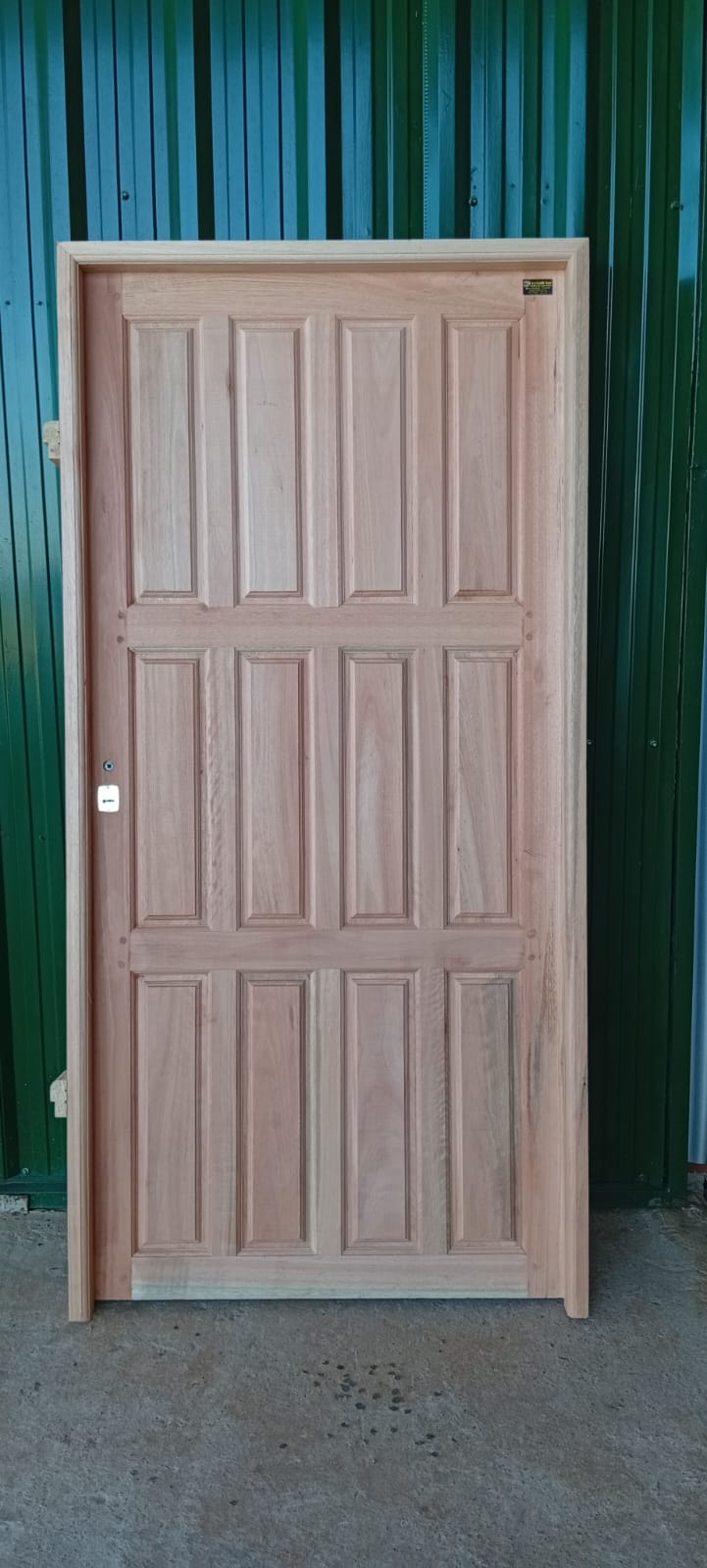 Puerta de madera PortalPlac
